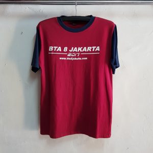 Seragam Kaos Kelas BTA8, T-Shirt College