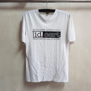 Kaos Oblong V-Neck, Seragam Id Cert