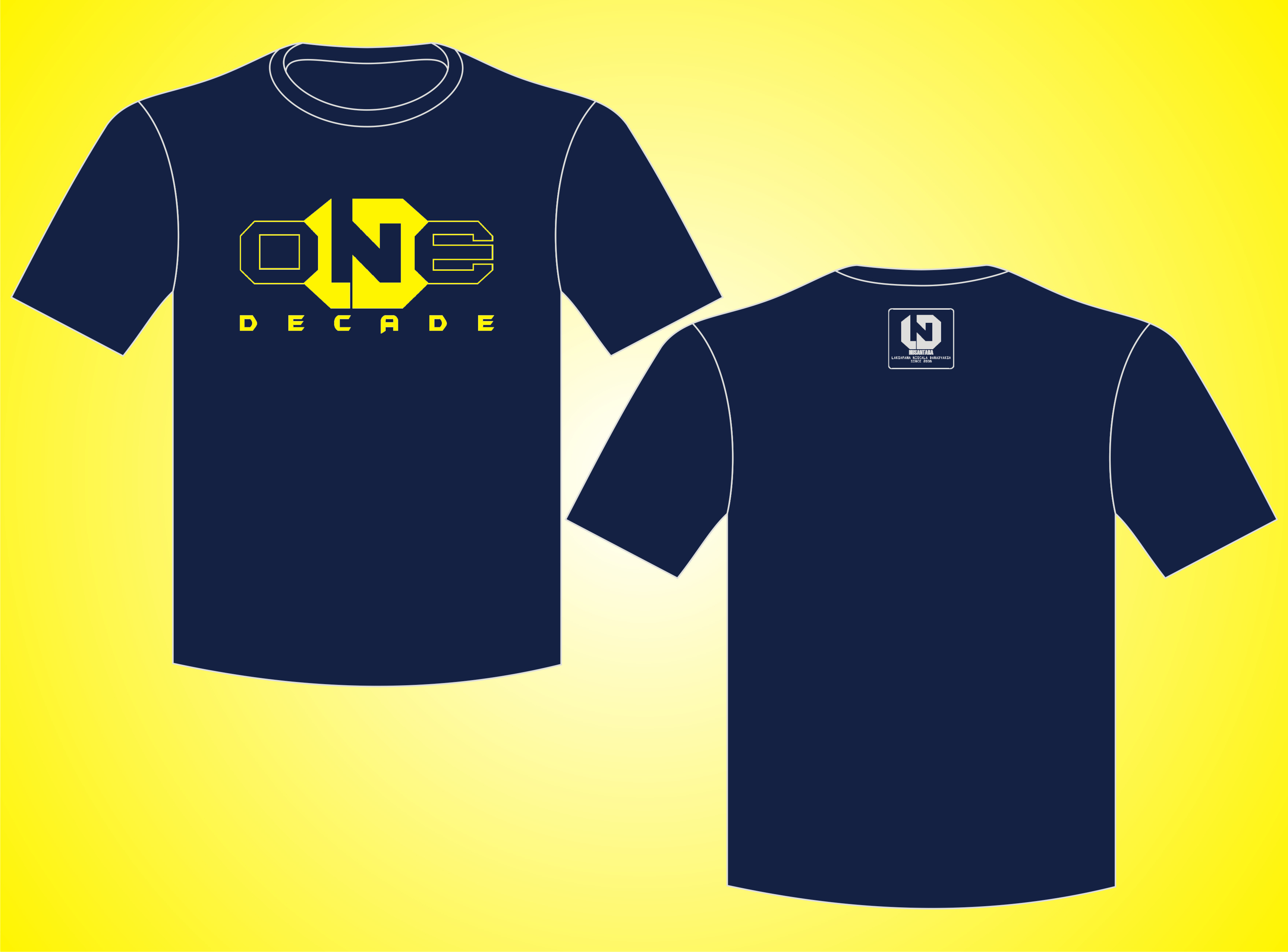 Kaos Oblong One Decade