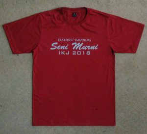 Seragam Kaos Seni Murni IKJ, T-Shirt O-Neck