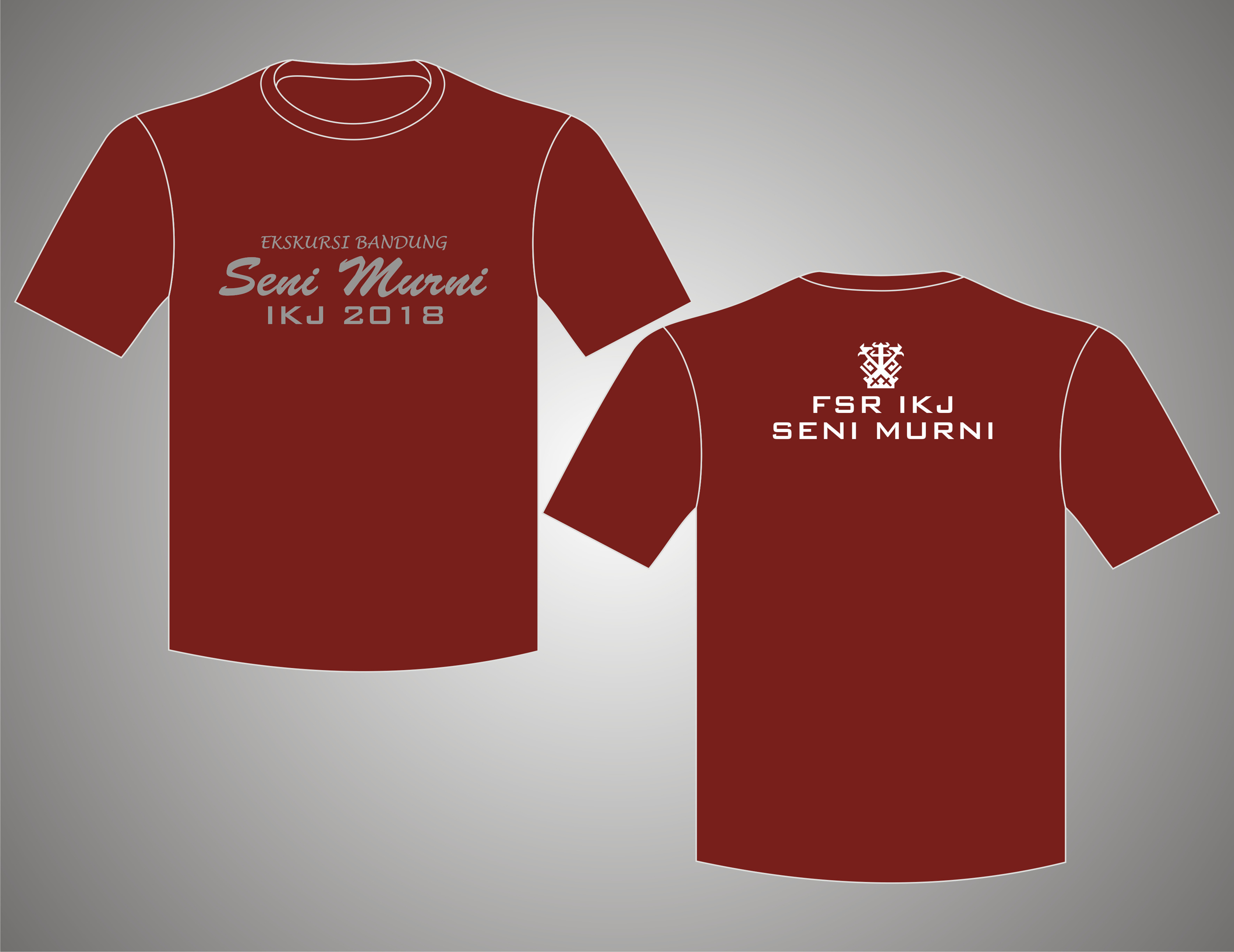 Seragam Kaos Seni Murni IKJ