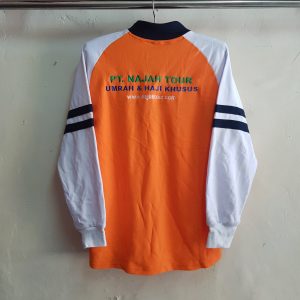 Seragam Kaos Polo Raglan Aplikasi, Najah Tour