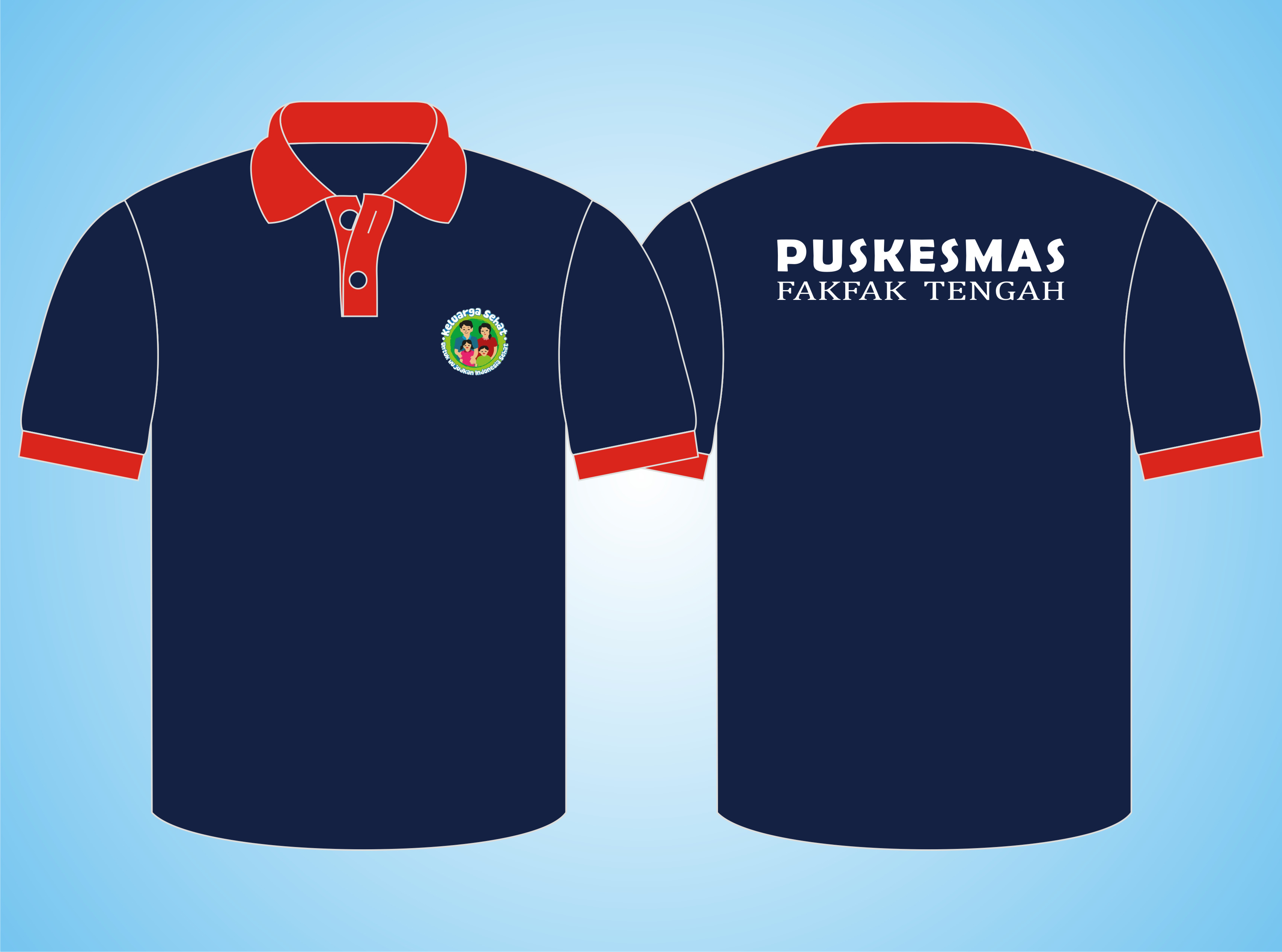 Baju Seragam Poloshirt Keluarga Sehat