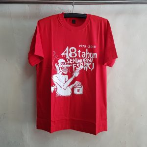 Seragam Kaos Merah Seni Murni IKJ