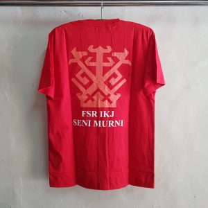 Seragam Kaos Merah Seni Murni IKJ