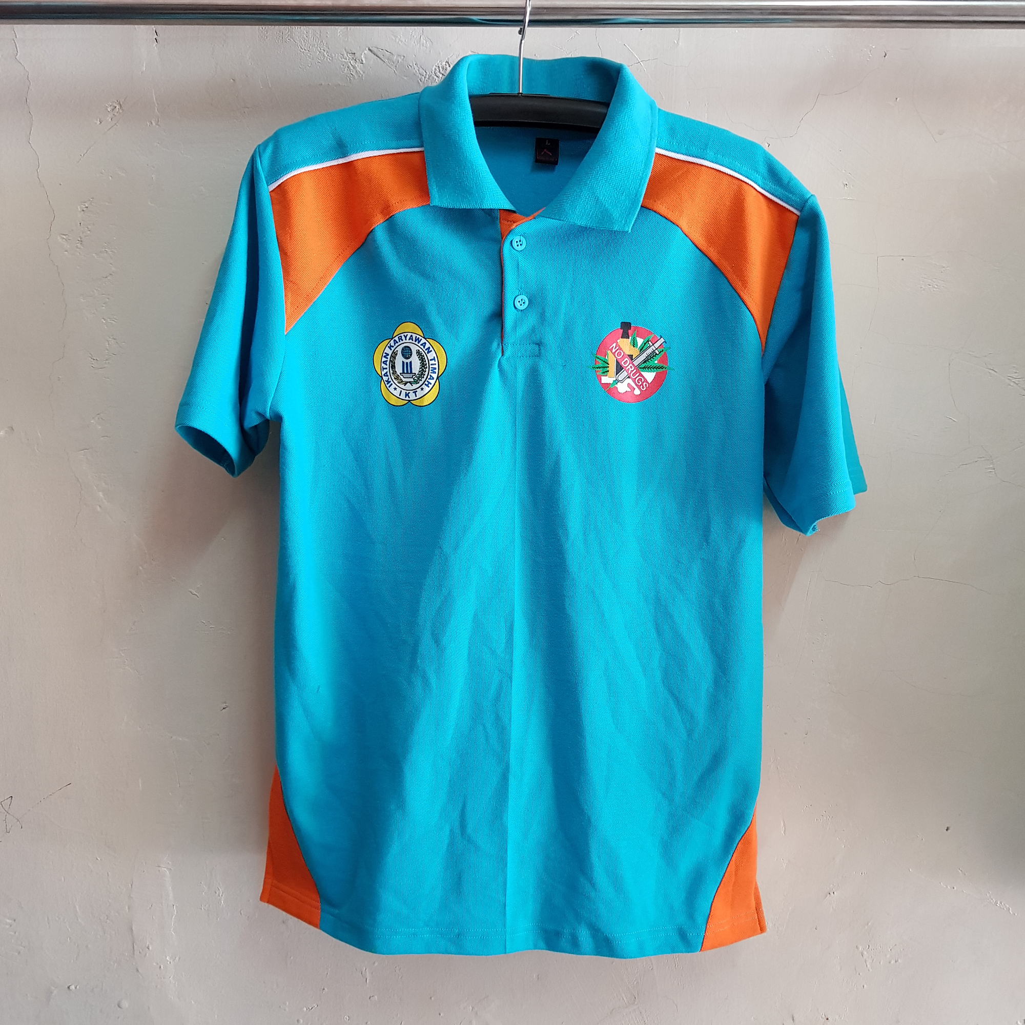 Poloshirt Mind Id 2, Seragam Kaos Kerah Aplikasi