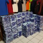 Seragam Training Diadora dan Kaos Oblong