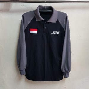 Seragam Poloshirt Raglan JSE, Kaos Kerah Lacoste