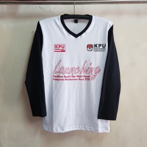 Kaos KPU, Seragam Kaos Oblong V Neck