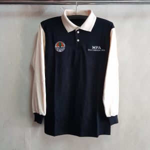 Kaos Kerah LHK, Wangki Aplikasi Hitam-Krem