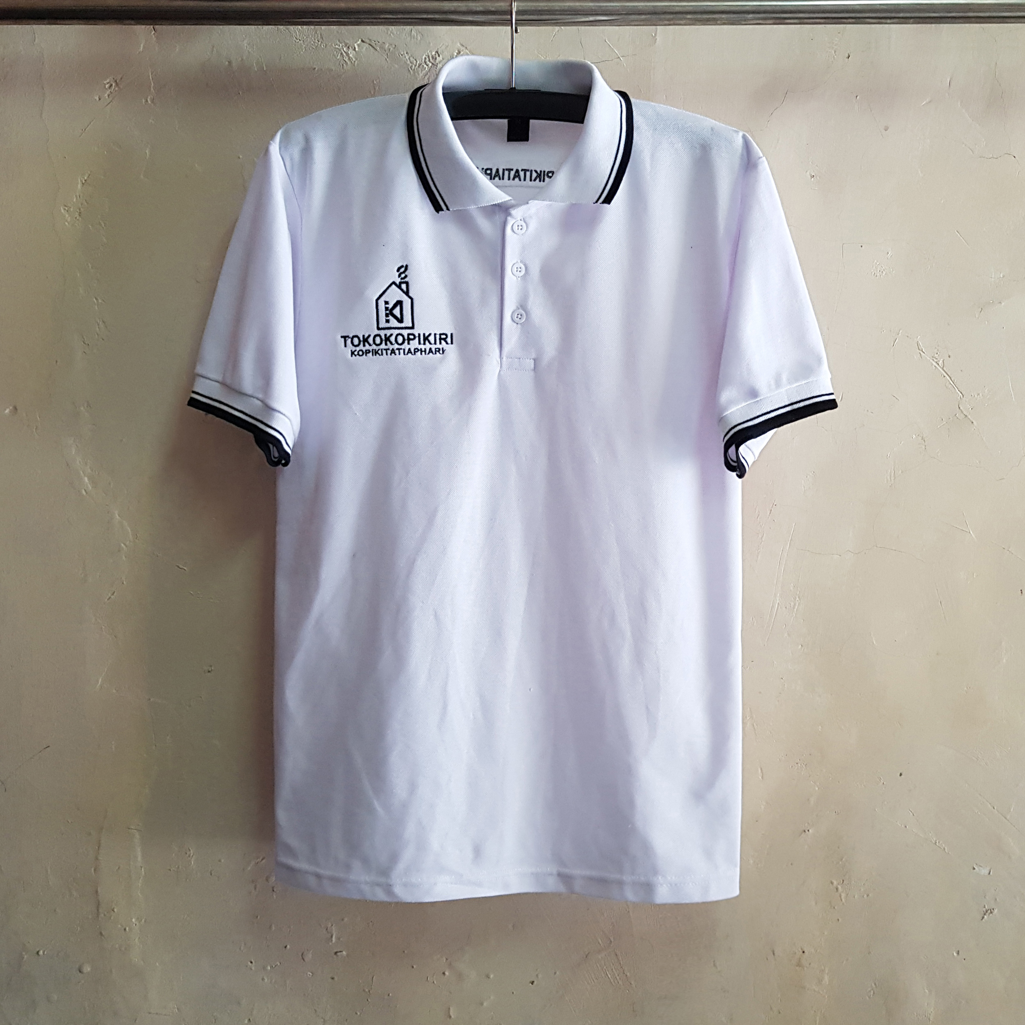 Poloshirt Toko Kopi Kiri, Seragam Kaos Kerah